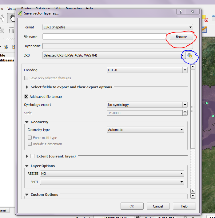 Save a File with a New CRS – Spatially Challenged